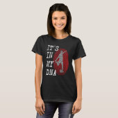 IT'S IN MY DNA Soccer Player Fingerprint Graphic D T-Shirt (Vorne ganz)