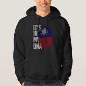 It's In My DNA Taiwan Taiwanese Flag Taiwan Finger Hoodie (Vorderseite)