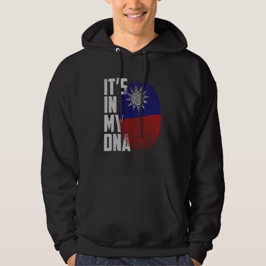 It's In My DNA Taiwan Taiwanese Flag Taiwan Finger Hoodie (Vorderseite)