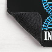 Its In My Dna Train Track Railfan Railroad Lover Mousepad (Ecke)