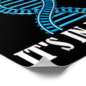 Its In My Dna Train Track Railfan Railroad Lover  Poster (Ecke)