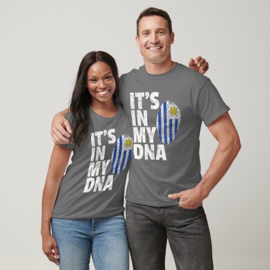 IT's IN MY DNA Uruguay Flag Official Pride Gift Co T-Shirt (Unisex)