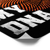 It's In My Genomic Code Sketll  Poster (Ecke)