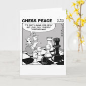 'It's Just A Game' Greeting Card Karte (Gelbe Blume)