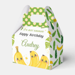 It's Just Bananas  4"w x 2.5"l x 5"h Birthday Geschenkschachtel