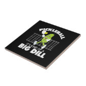 It's Kind of A Big Dill - Funny Pickleball Paddle Fliese (Seite)