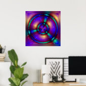 IT'S MAGIC Apopphysis Fractal + your idea Poster (Heimbüro)