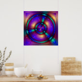 IT'S MAGIC Apopphysis Fractal + your idea Poster (Küche)