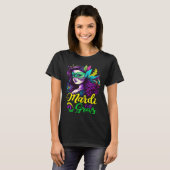 Its Mardi Gras Yall With Mask Costume For Mens And T-Shirt (Vorne ganz)