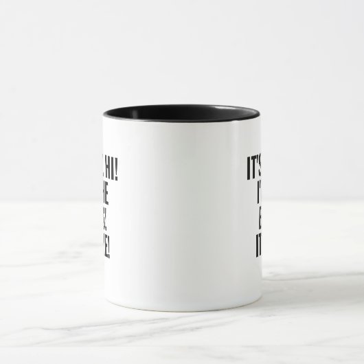 It's Me Hi I'm the Boss! Funny Tasse (Zentrum)