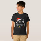 It's Me I'm Everything Christmas Light Couple Matc T-Shirt (Vorne ganz)