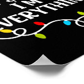Its Me I'm Everything I Have Everything I Want For Poster (Ecke)