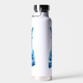 ITS ME STEEL WHITE WATER BOTTLE TRINKFLASCHE (Rechts)
