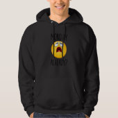 It's Monday I Hate Monday Cool Illustration Graphi Hoodie (Vorderseite)
