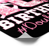 Its My 10th Birthday Girl Double Digits Coquette B Poster (Ecke)