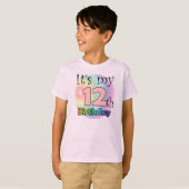 It's my 12th Birthday (pink) T-Shirt (Vorne ganz)