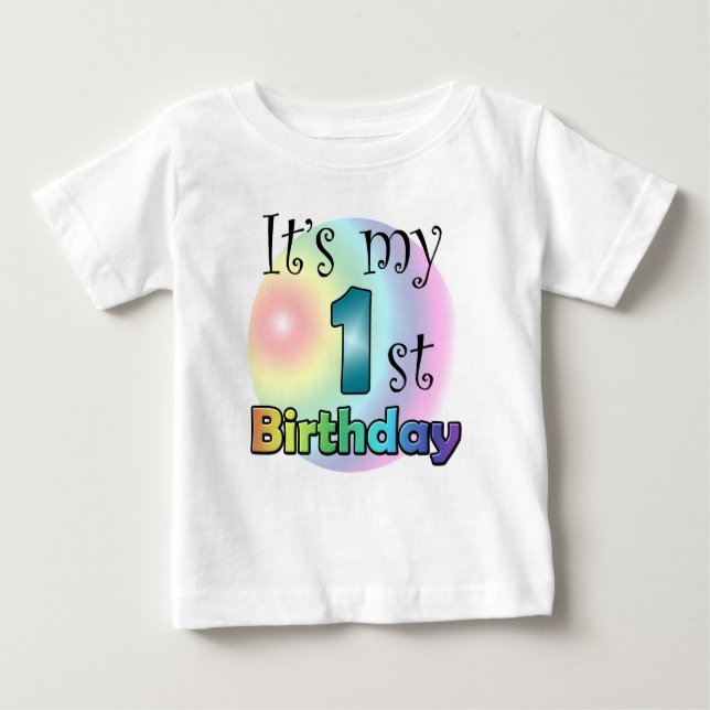 It's my 1st birthday baby t-shirt (Vorderseite)