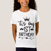 It's My 1st Birthday!  Cute & Fun Toddler T-Shirt (Vorderseite)