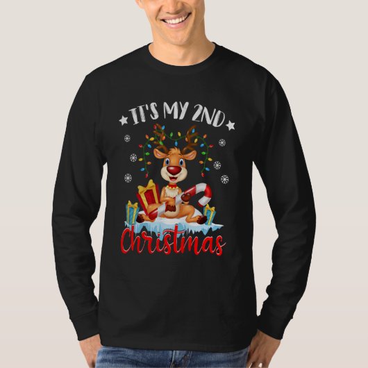 it's my 2nd Christmas 2nd Grade cute christmas T-Shirt (Vorderseite)