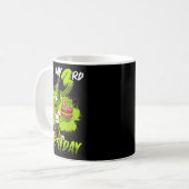 It's My 3rd Birthday Zombie 3 Years Old Happy Hall Kaffeetasse (Vorderseite Links)