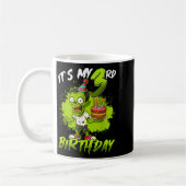It's My 3rd Birthday Zombie 3 Years Old Happy Hall Kaffeetasse (Links)