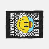 It's My 5th Birthday 5 Years Old Boys Bruh I'm 5 F Fleecedecke (Vorderseite (Horizontal))