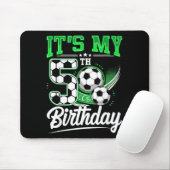 It's My 5th Birthday Boy Soccer Ball 5 Year Old Nu Mousepad (Mit Mouse)