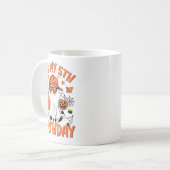Its My 5th Birthday Funny Halloween Boo Ghost 5th Kaffeetasse (Vorderseite Links)