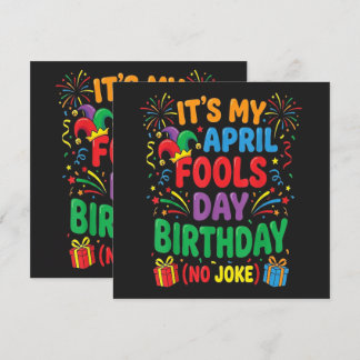 It's My April Fools Birthday and That's No Joke Einladung