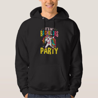 It's My Bachelor Party For Groom Naughty Men Hoodie