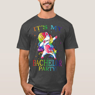 Its My Bachelor Party Unicorn T-Shirt
