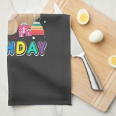 Its My Birthday Cute Sloth Birthday Party Costumes Geschirrtuch (Viertel Falte)