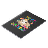 Its My Birthday Cute Sloth Birthday Party Costumes Notizblock (Linke Seite)