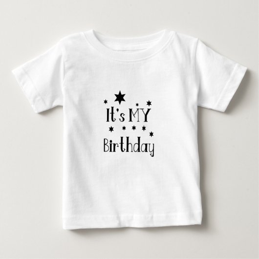 It's My Bithday Baby T-shirt (Vorderseite)