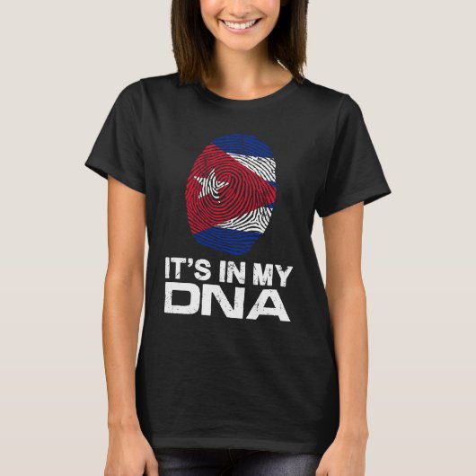 IT'S MY DNA IN Flag National Pride Fingerprint Cub T-Shirt (Vorderseite)