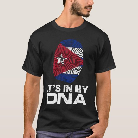IT'S MY DNA IN Flag National Pride Fingerprint Cub T-Shirt (Vorderseite)