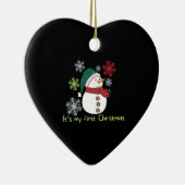 It's my first Christmas Keramik Ornament (Rechts)