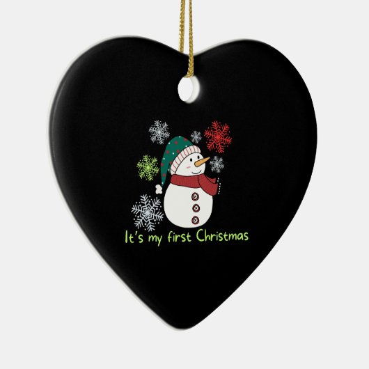 It's my first Christmas Keramik Ornament (Rechts)