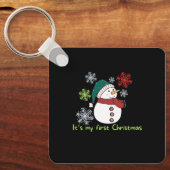 It's my first Christmas Schlüsselanhänger (Vorderseite)