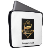 Its My Journey Laptop Sleeve (Vorne Rechts)