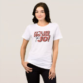 It's no use Jo! Tri-Blend Shirt (Vorderseite voll)