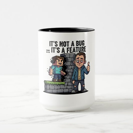 It's Not a Bug It's a Feature Coder Tasse (Zentrum)
