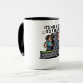 It's Not a Bug It's a Feature Coder Tasse (Vorderseite Links)