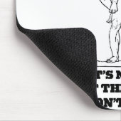 Its Not Gay If The Dont Touch  Mousepad (Ecke)