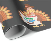 Its Not Going To Stuff Itself Geschenkpapier (Rolleneckpunkt)