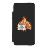 Its Not Going To Stuff Itself Incipio iPhone Geldbeutel-Hülle (Folio Vorderseite)