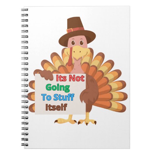 Its Not Going To Stuff Itself Notizblock (Vorderseite)