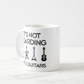 it's not hoarding if it's guitars kaffeetasse (Vorderseite Links)