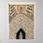 "It's Not My Fault" Poster von Barbara Dale (Vorne)