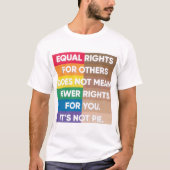 It's Not Pie! T-Shirt (Vorderseite)